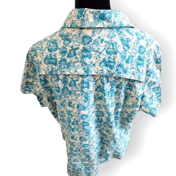 REI Ladies short-sleeved blouse.  Size XL. - Picture 2 of 5